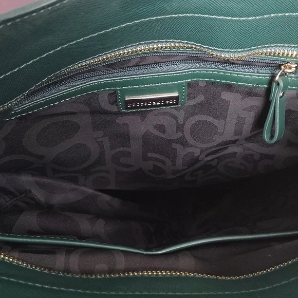 Roccobarocco Dark Green Tote Purse - Picture 9 of 9